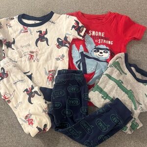 5/$15- Kids Pajama Sets with Fun Prints